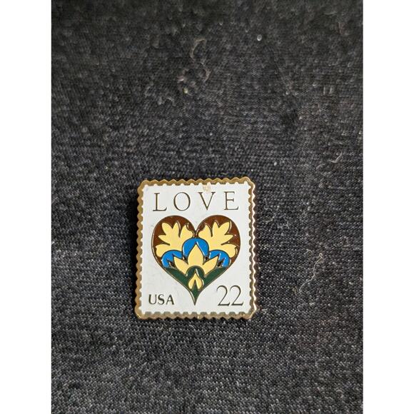 Lot of Postage Stamp, Etc. Lapel Pins Vintage to Modern - Picture 5 of 5